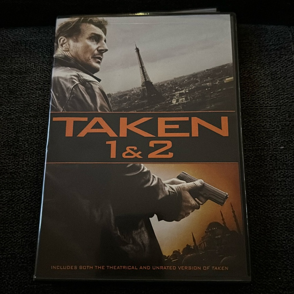 Taken 1 & 2 DVD